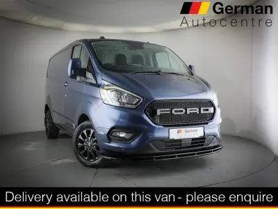 Used Ford Transit Custom Limited 130 HP (95 kW) 2022 Blue Van