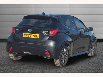Used Toyota Yaris Hybrid 116 HP (85 kW) 2023 Black Hatchback