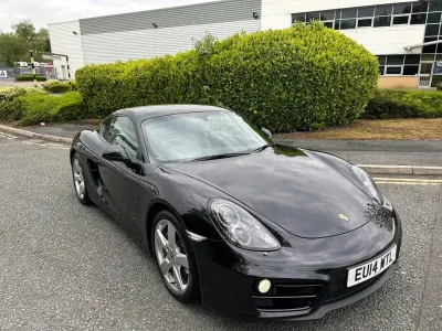 Used Porsche Cayman 275 HP (202 kW) 2014 Black Coupe