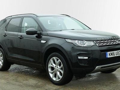 Used Land Rover Discovery Sport HSE 180 HP (132 kW) 2016 Black SUV