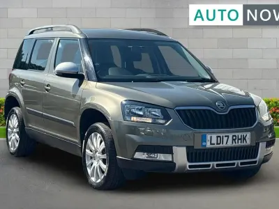 Used Skoda Yeti Outdoor SE 108 HP (79 kW) 2017 Green SUV