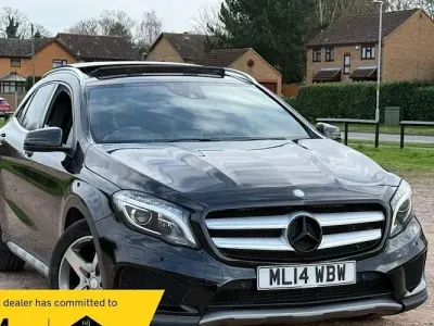 Used Mercedes GLA220 AMG line 170 HP (125 kW) 2014 Black SUV
