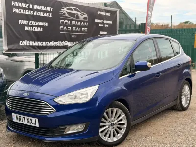 Used Ford C-MAX Titanium 2017 Blue MPV