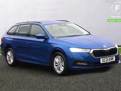 Used Skoda Octavia SE 110 HP (80 kW) 2021 Blue Estate