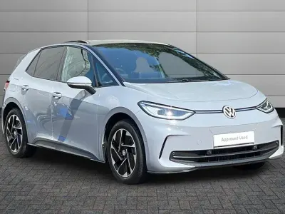 Used VW ID.3 Pro 147 kW (201 HP) 2026 Moonstone grey with solid black roof Hatchback
