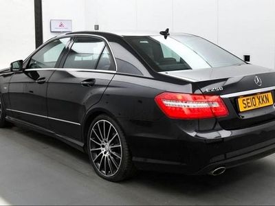 Used Mercedes E250 2010 Black Sedan