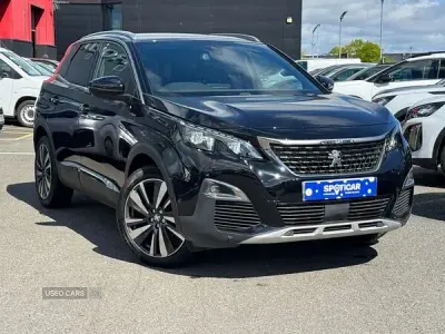 Used Peugeot 3008 GT-line 130 HP (95 kW) 2019 Black SUV