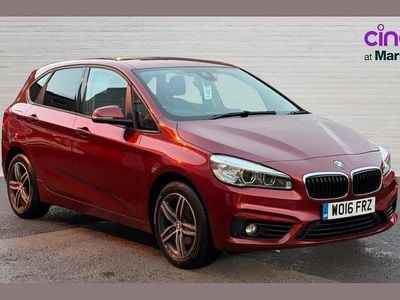 Red Used 2016 BMW 216 Sport Line Estate | £9,938