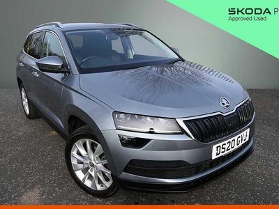 Used Skoda Karoq SE L 110 HP (80 kW) 2020 Business grey metallic SUV
