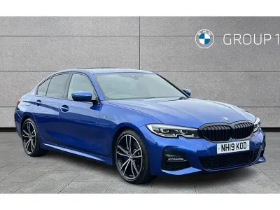 Used BMW 320 M Sport 190 HP (139 kW) 2019 Blue Sedan