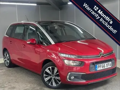 Used Citroën Grand C4 Picasso Feel 117 HP (86 kW) 2016 Red MPV