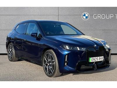 Blue New 2025 BMW iX M Sport SUV | £68,777