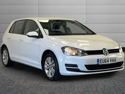 Used VW Golf VII SE 120 HP (88 kW) 2014 White Hatchback