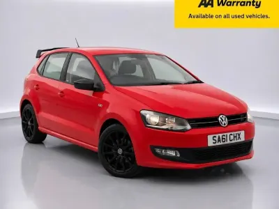 Used VW Polo Match 70 HP (51 kW) 2011 Red Hatchback