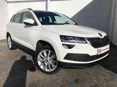 Used Skoda Karoq SE L 147 HP (108 kW) 2022 White SUV