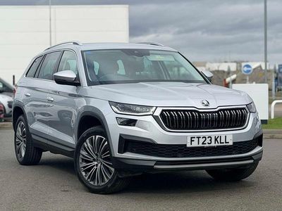 Used Skoda Kodiaq SE L Executive 110 HP (80 kW) 2023 Silver SUV