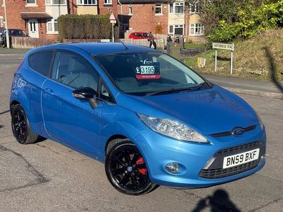 Used Ford Fiesta Zetec 94 HP (69 kW) 2009 Blue Hatchback