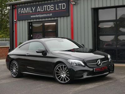 Used Mercedes C300e AMG line 2023 Black Coupe
