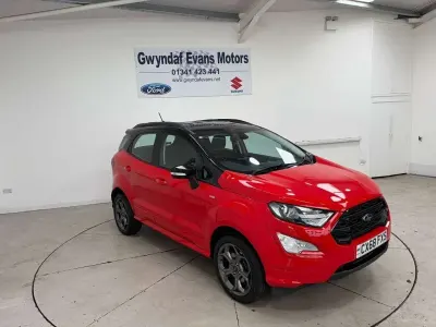Used Ford Ecosport ST-Line 125 HP (91 kW) 2018 Red SUV