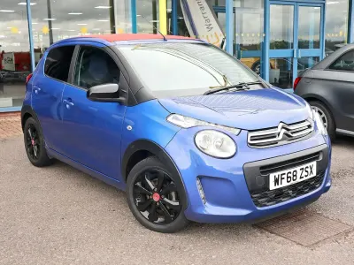 Usado Citroën C1 2019 Azul Citadino