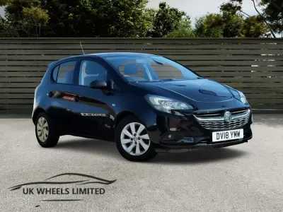 Gebraucht Vauxhall Corsa Design Edition 90 PS (66 kW) 2018 Schwarz Kleinwagen