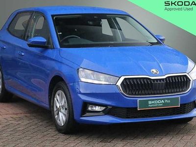 Used Skoda Fabia Comfort 95 HP (69 kW) 2023 Energy blue Hatchback