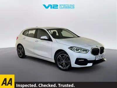 Used BMW 116 Sport Line 116 HP (85 kW) 2022 White Hatchback