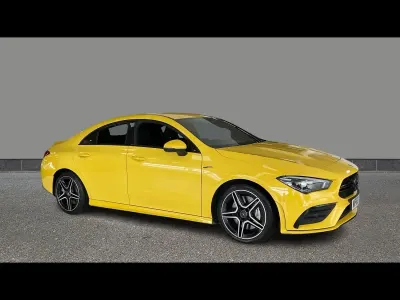 Used Mercedes CLA35 AMG 306 HP (225 kW) 2020 Yellow Coupe
