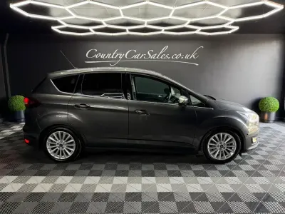 Used Ford C-MAX Titanium 125 HP (91 kW) 2016 Grey MPV