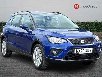 Used Seat Arona SE Technology 95 HP (69 kW) 2020 Blue SUV