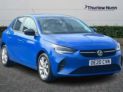 Used Vauxhall Corsa S 100 HP (73 kW) 2020 Blue Hatchback