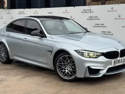 Used BMW M3 Competition Edition 2018 Blue Sedan