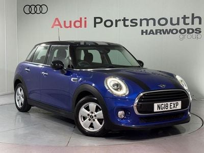 Blue Used 2018 Mini Cooper Hatch Hatchback | £9,790 (Good price)
