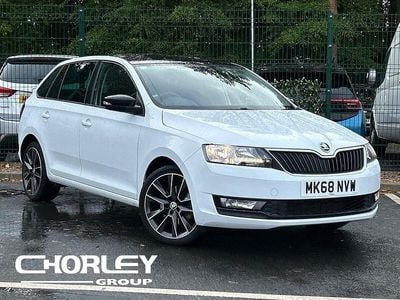 White Used 2018 Skoda Rapid Sport Hatchback | £9,366 (Fair price)