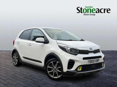 White Used 2019 Kia Picanto X-Line Hatchback | £8,495 (Fair price)