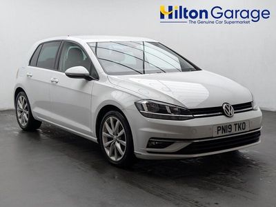 White Used 2019 VW Golf VII GT Hatchback | £10,550 (Fair price)