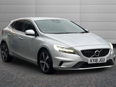Used Volvo V40 R-Design 152 HP (111 kW) 2018 Silver Hatchback