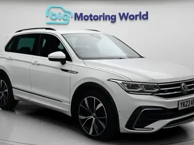 Used VW Tiguan R-line 150 HP (110 kW) 2023 White SUV