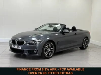 Used BMW 440 M Sport 326 HP (239 kW) 2017 Grey Cabriolet