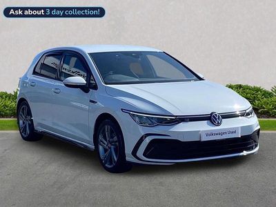 Used VW Golf VIII R-line 130 HP (95 kW) 2023 White Hatchback