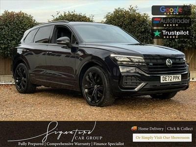 Blue Used 2022 VW Touareg Black Edition SUV | £39,950 (Good price)