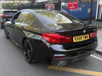 Used BMW 520 M Sport 2018 Black Sedan
