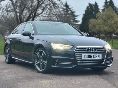 Blue Used 2016 Audi A4 S-Line Sedan | £11,000 (Fair price)