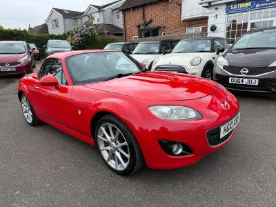 Used Mazda MX5 161 HP (118 kW) 2010 Red Cabriolet