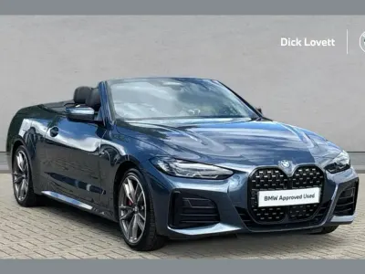Used BMW M440 M Sport 368 HP (270 kW) 2022 Blue Sedan