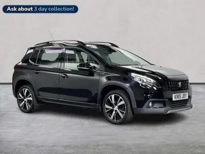 Used Peugeot 2008 GT-line 100 HP (73 kW) 2019 Black SUV