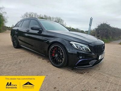 Used Mercedes C63S AMG Premium 2015 Black Estate