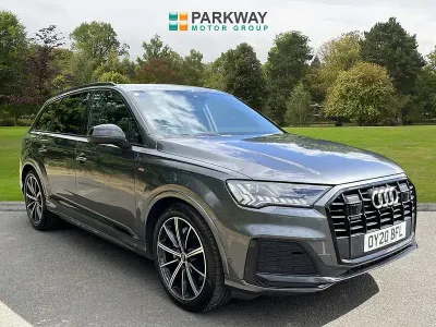 Used Audi Q7 Black Edition 2020 Grey SUV