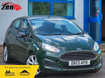 Used Ford Fiesta Style 95 HP (69 kW) 2013 Green Hatchback