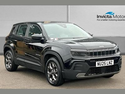 Used Jeep Avenger Longitude 100 HP (73 kW) 2025 Black SUV